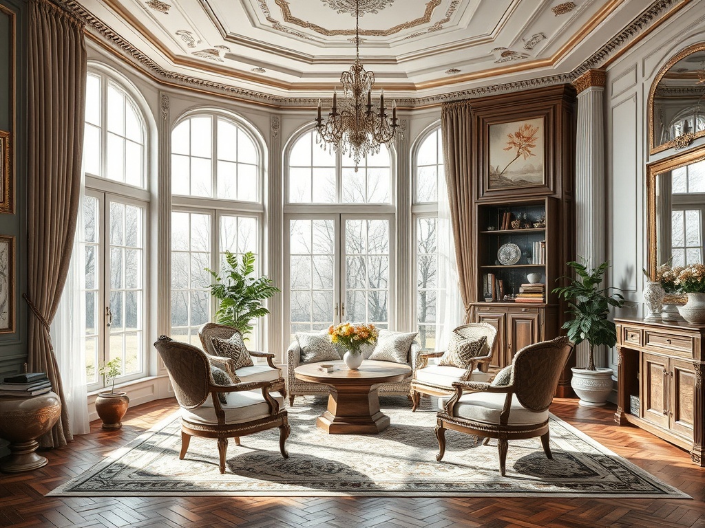 СТРОЙКА-КОРП | Классический стиль в деревянном доме